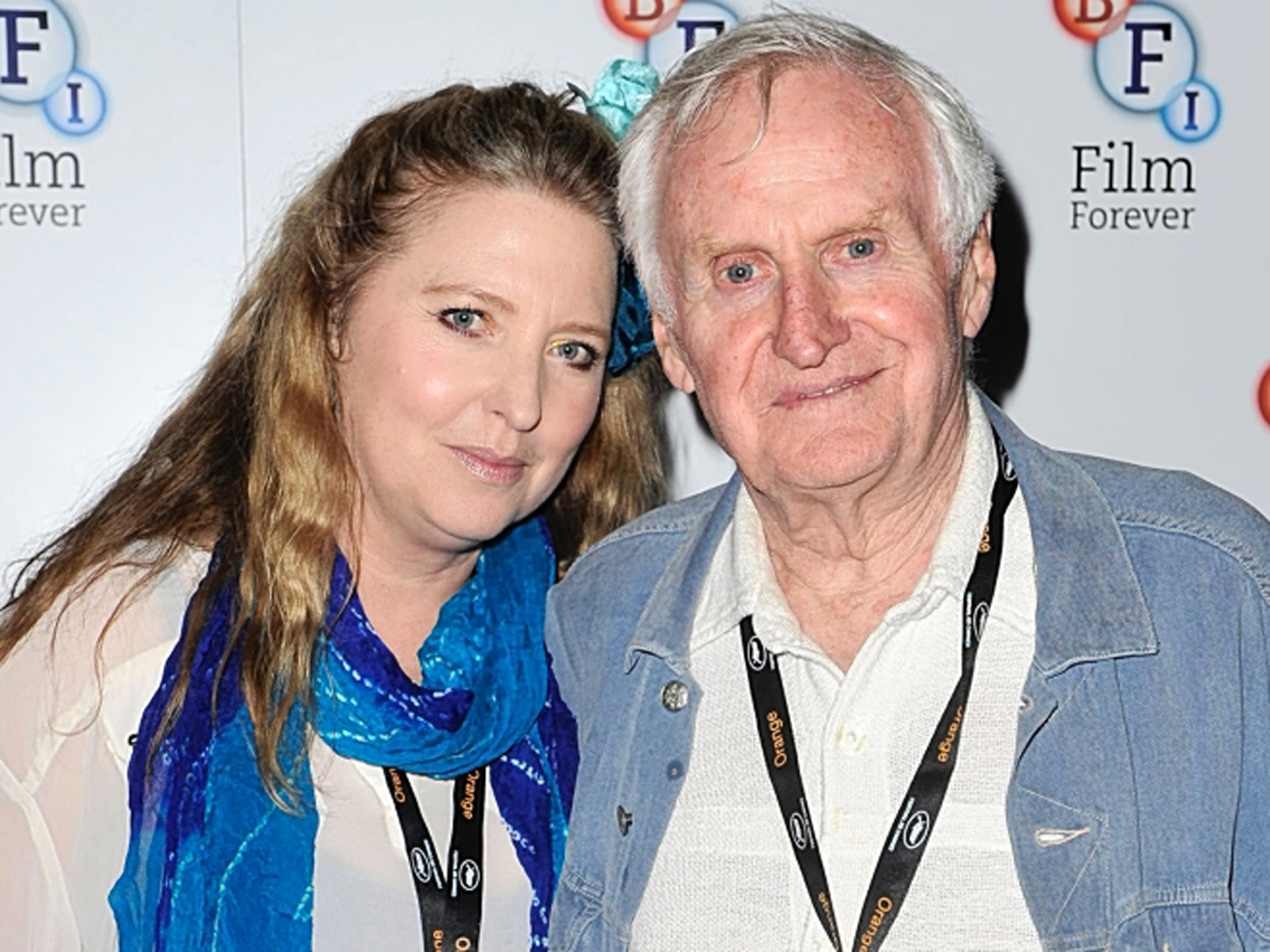 Reel world: Katrine Boorman and her father, John