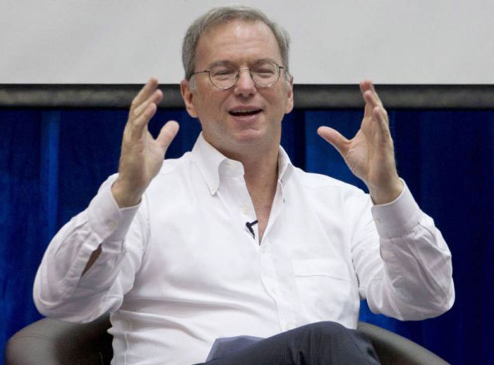 Eric Schmidt says Google will comply with the law if it changes