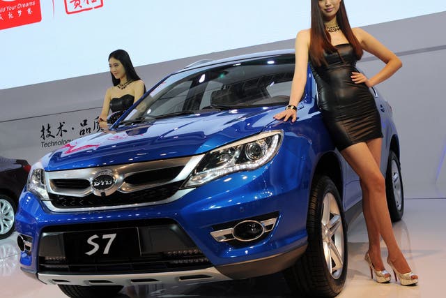 BYD's new S7 SUV, which is equipped with G-hybrid technology which can save petrol and extend battery lifetime