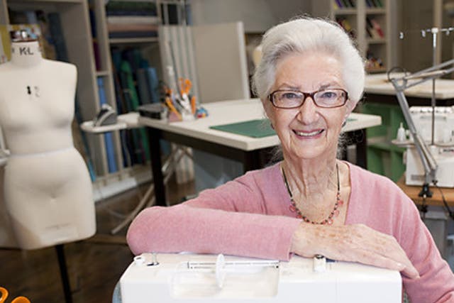 81-year-old Ann, winner of the Great British Sewing Bee series one