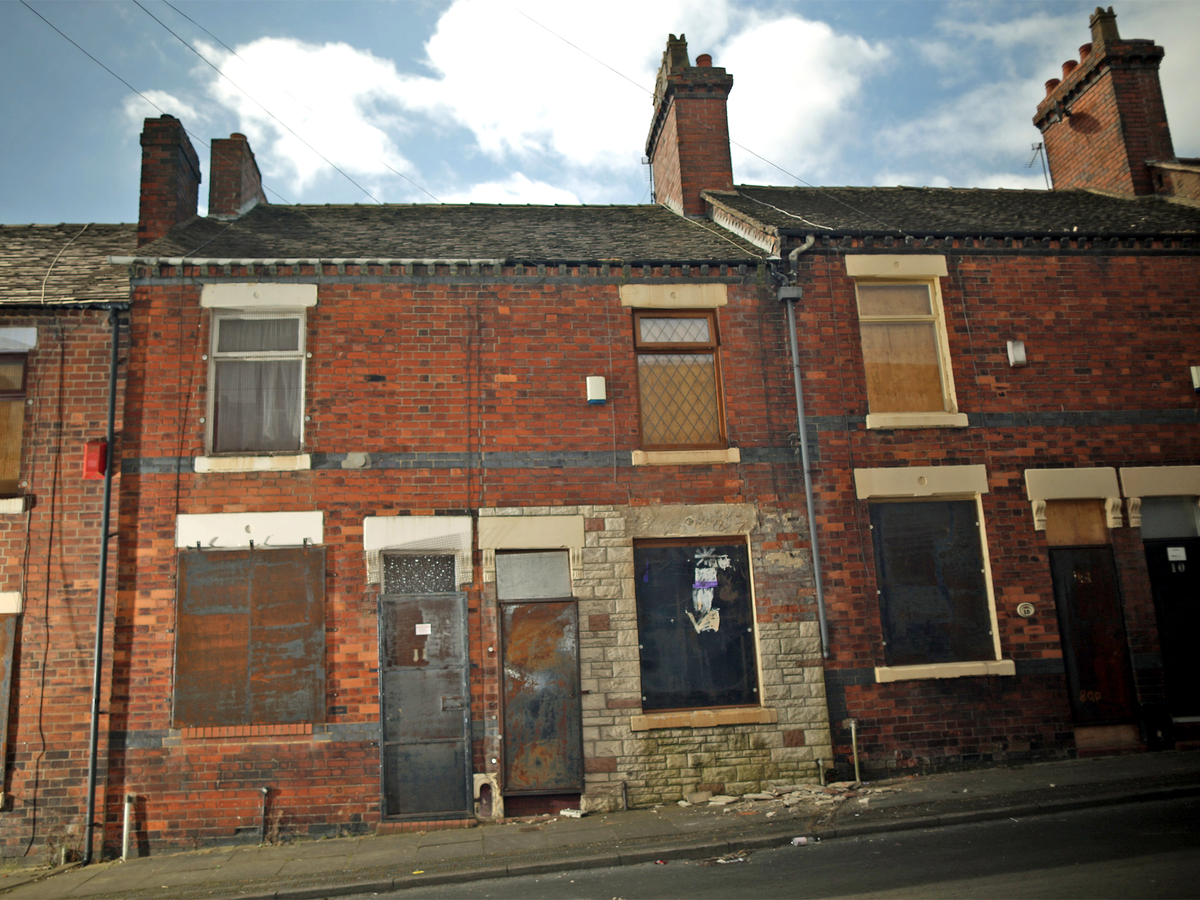 Derelict homes offered for £1 in StokeonTrent The Independent The Independent