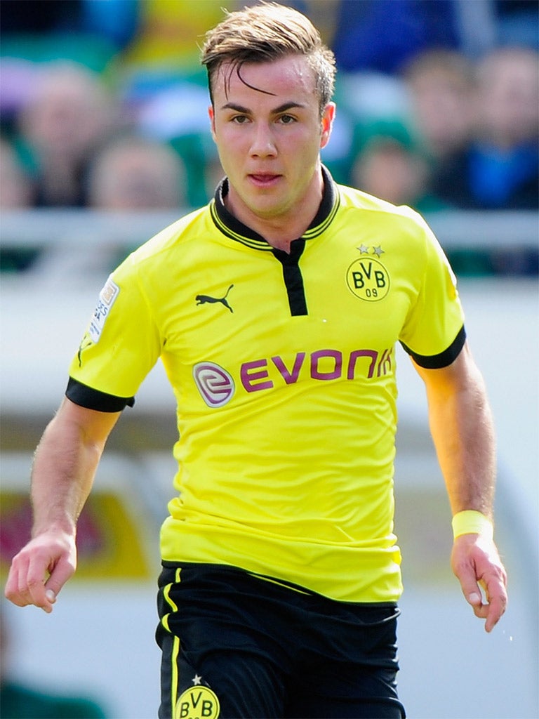 Mario Götze will move to Bayern from rivals Dortmund for £31.5m