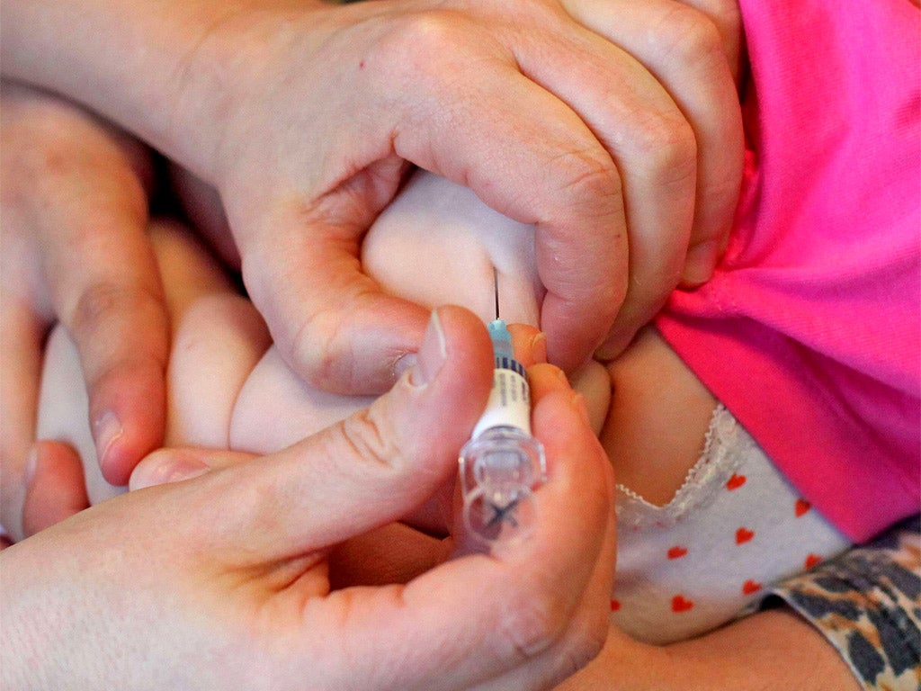 Because measles spreads so easily, 95 per cent of the population needs to be vaccinated