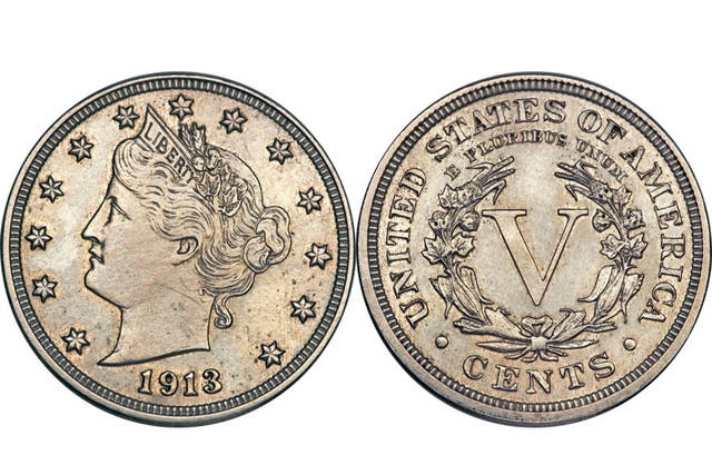 The Walton specimen of the 1913 Liberty Head nickels