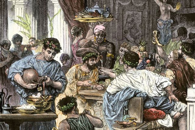 Classic cookery:  a Roman feast 