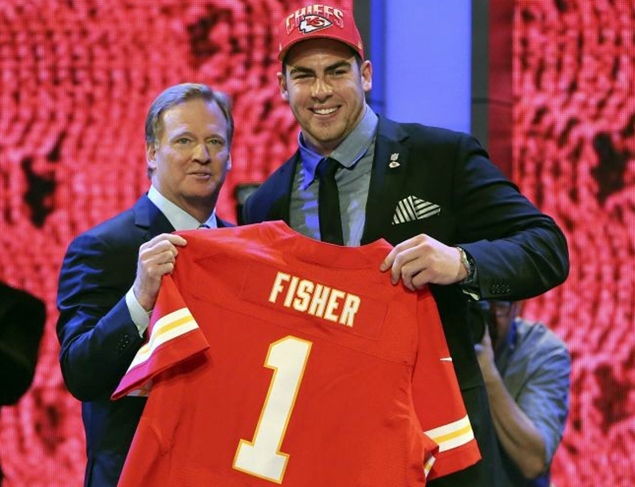 Kansas City Chiefs took Eric Fisher of Central Michigan with the No. 1 pick of the NFL Draft