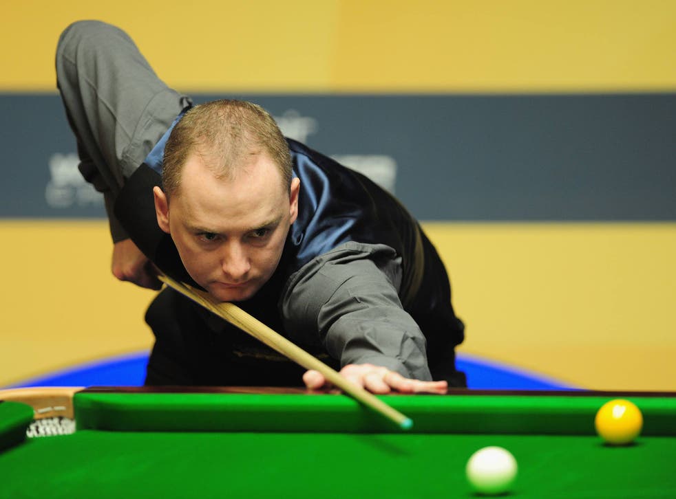 Snooker: Shock at the Crucible - literally for Graeme Dott ...