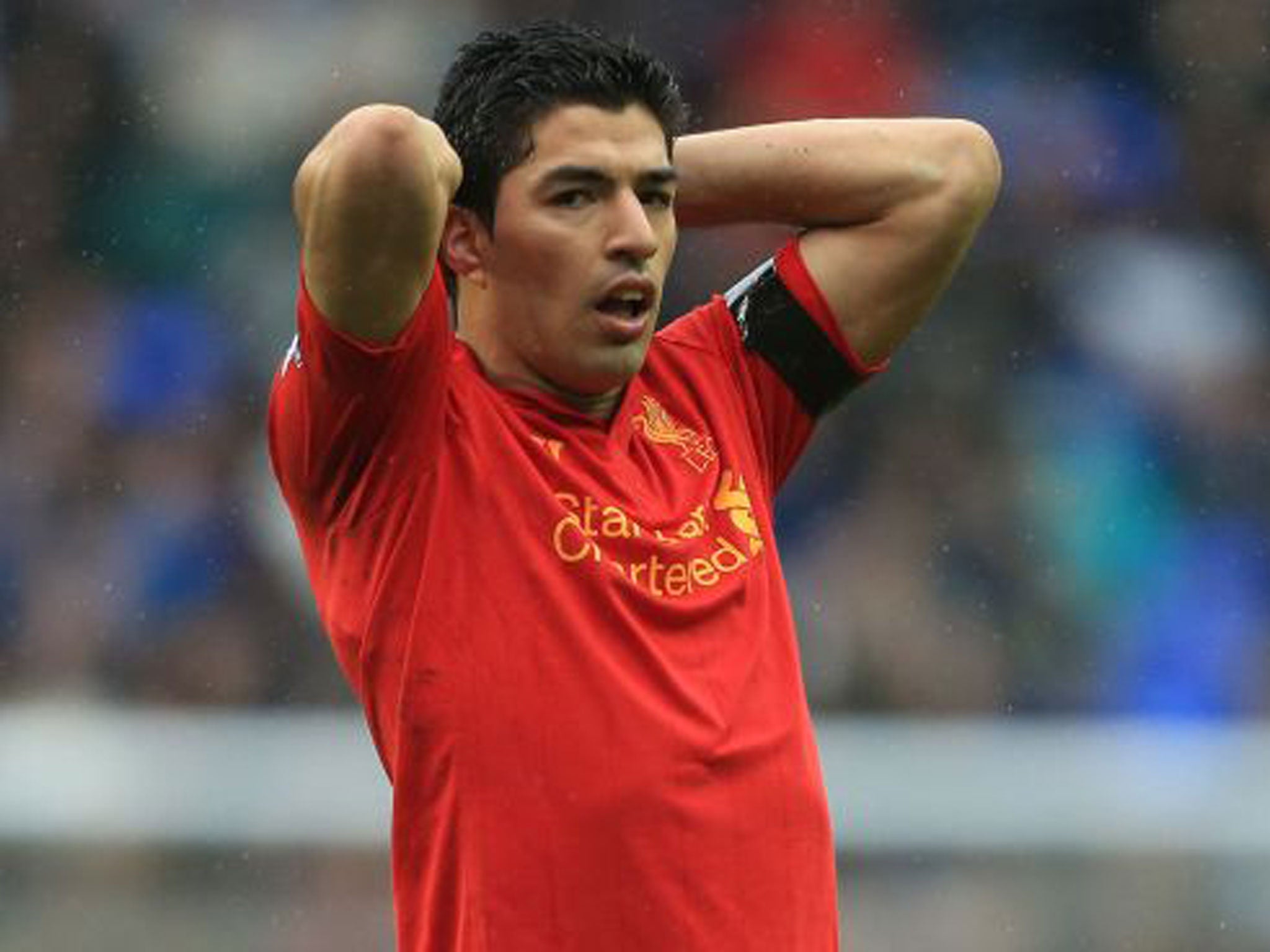 Luis Suarez will not play for Liverpool again until October