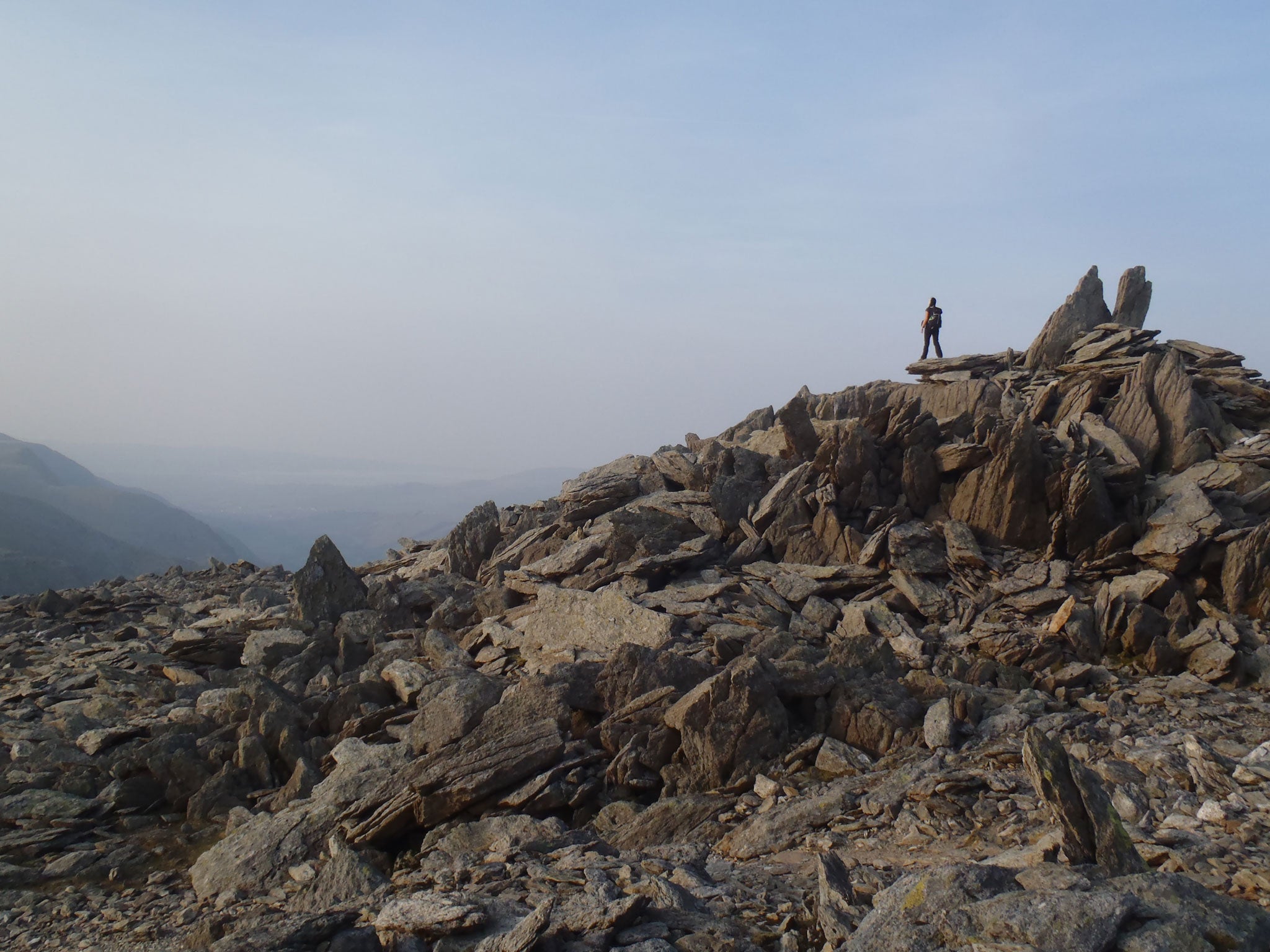 On a high: Wild camping in Wales led to a quest to try other 'Extreme Sleeps'