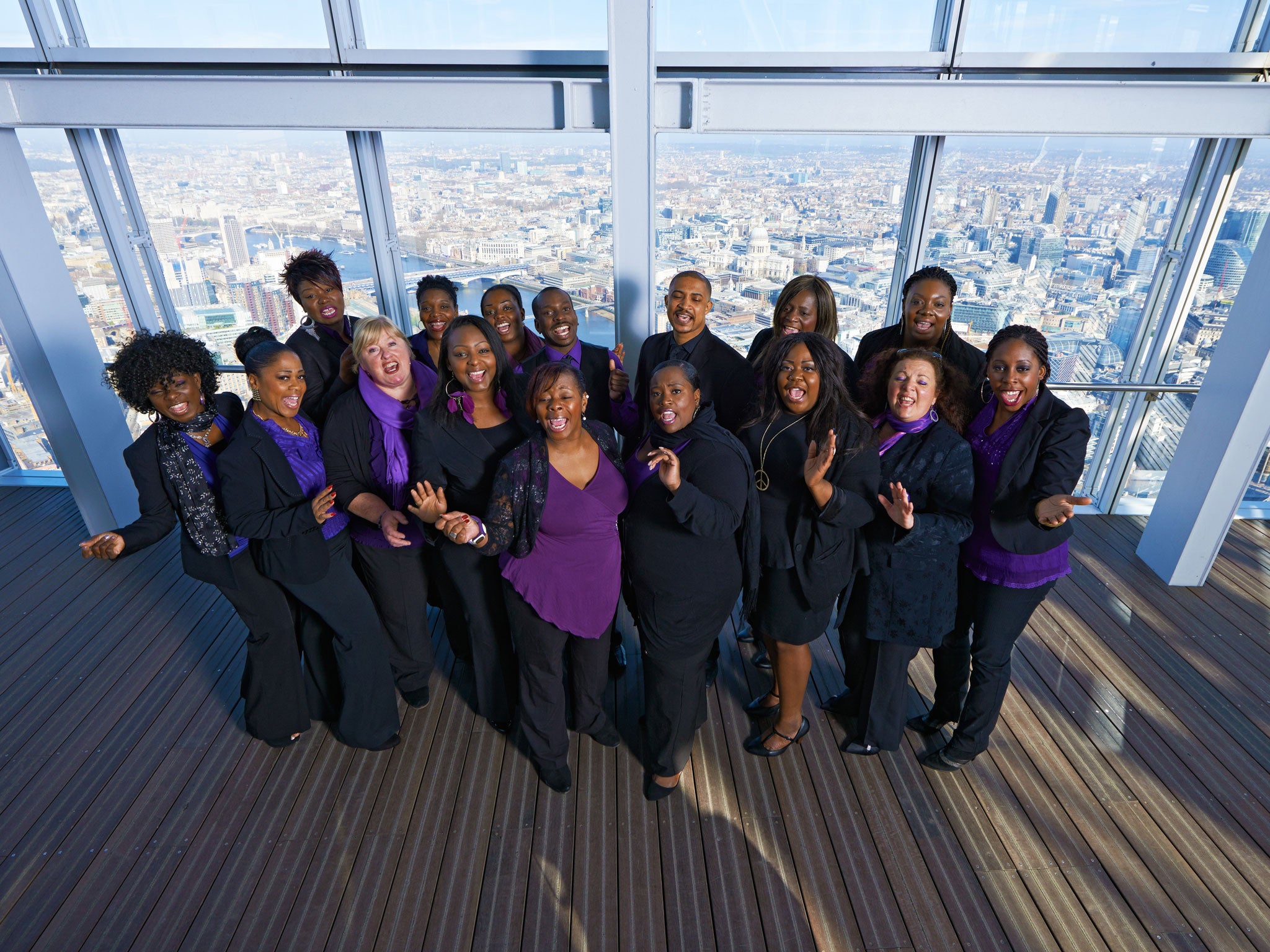 Heart and soul: The London Community Gospel Choir is to mark its 30th anniversary with an attempt on the world record for most singers in one concert – they aim to get 1,200