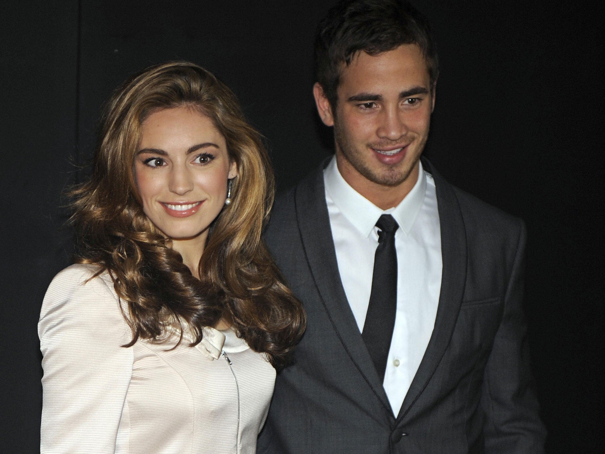 Danny Cipriani, with girlfriend Kelly Brook