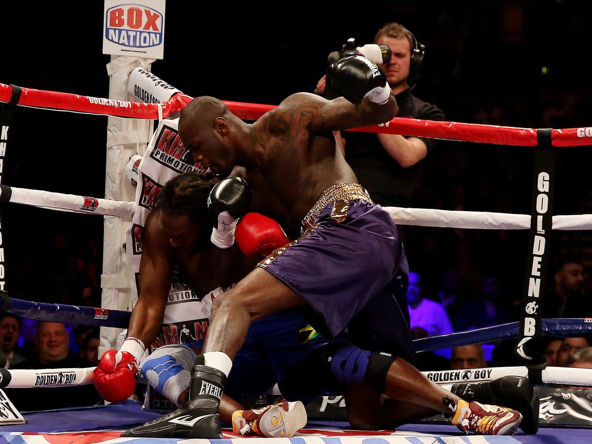 Boxing: End is nigh for Audley Harrison after Deontay Wilder lashes out ...