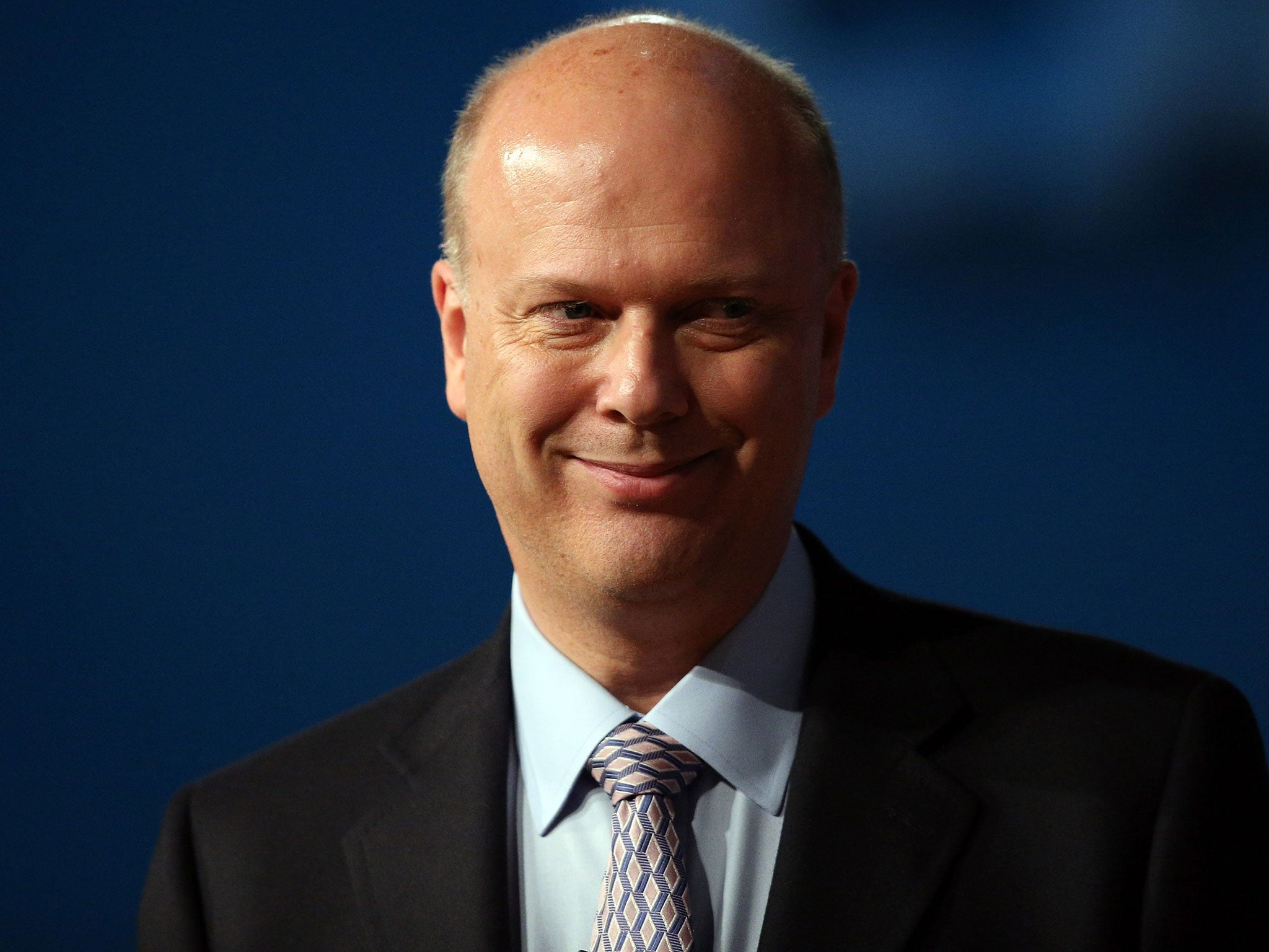 Justice secretary Chris Grayling speaks at the Conservative party conference in the International Convention Centre on October 9, 2012 in Birmingham, England.