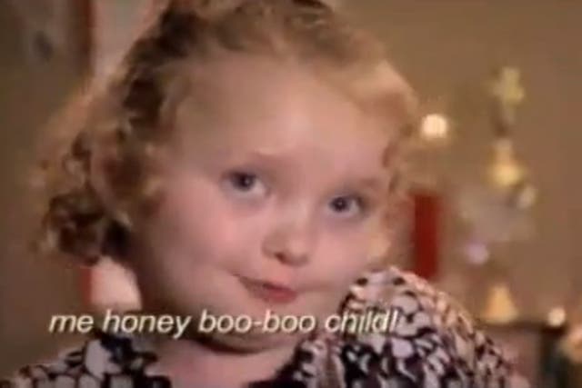 YouTube sensation and Toddlers and Tiaras star Honey Boo Boo