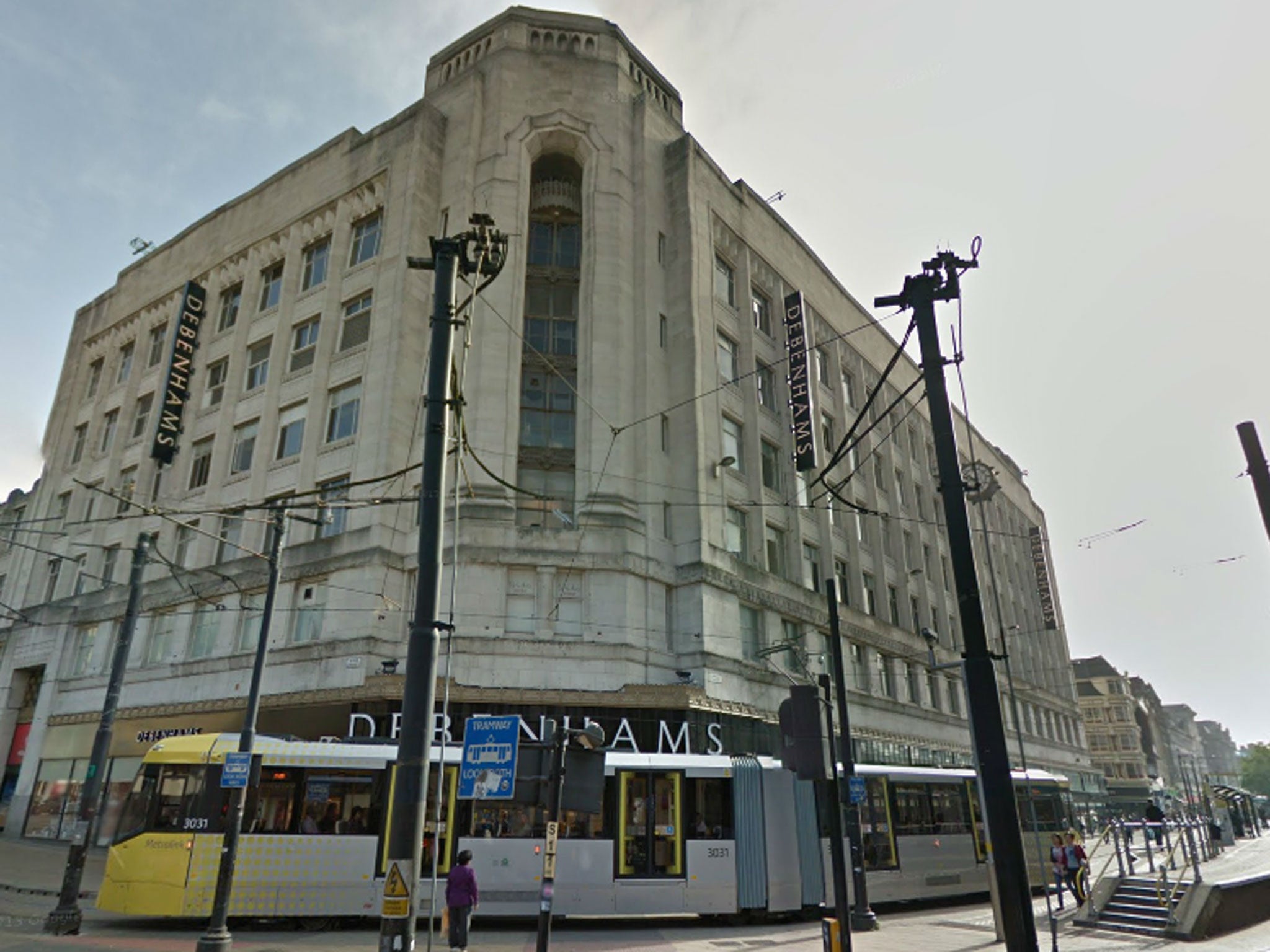Two men have been found guilty of raping a 14-year-old boy in this Debenhams store in Manchester
