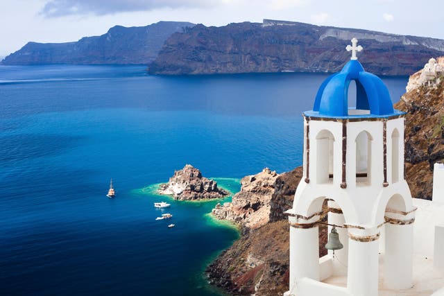 Santorini is back on the list of travel corridors