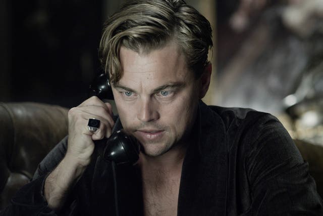 Jay Gatsby (Leonardo DiCaprio) in The Great Gatsby