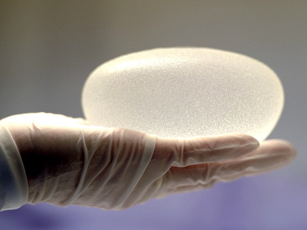 Silicone implants are radio-obscure so they cast a shadow on X-rays obscuring the breast tissue that lies behind them
