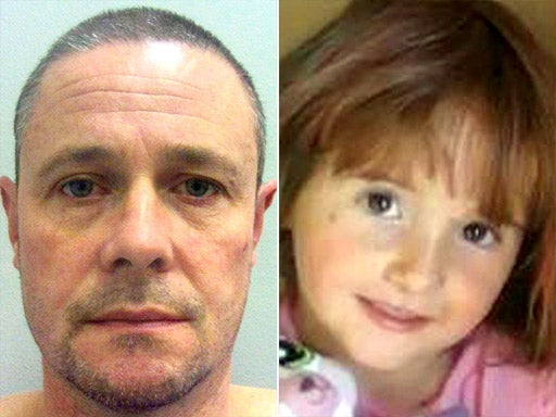 Mark Bridger described how he 'accidently' crushed the little girl to death in his Land Rover