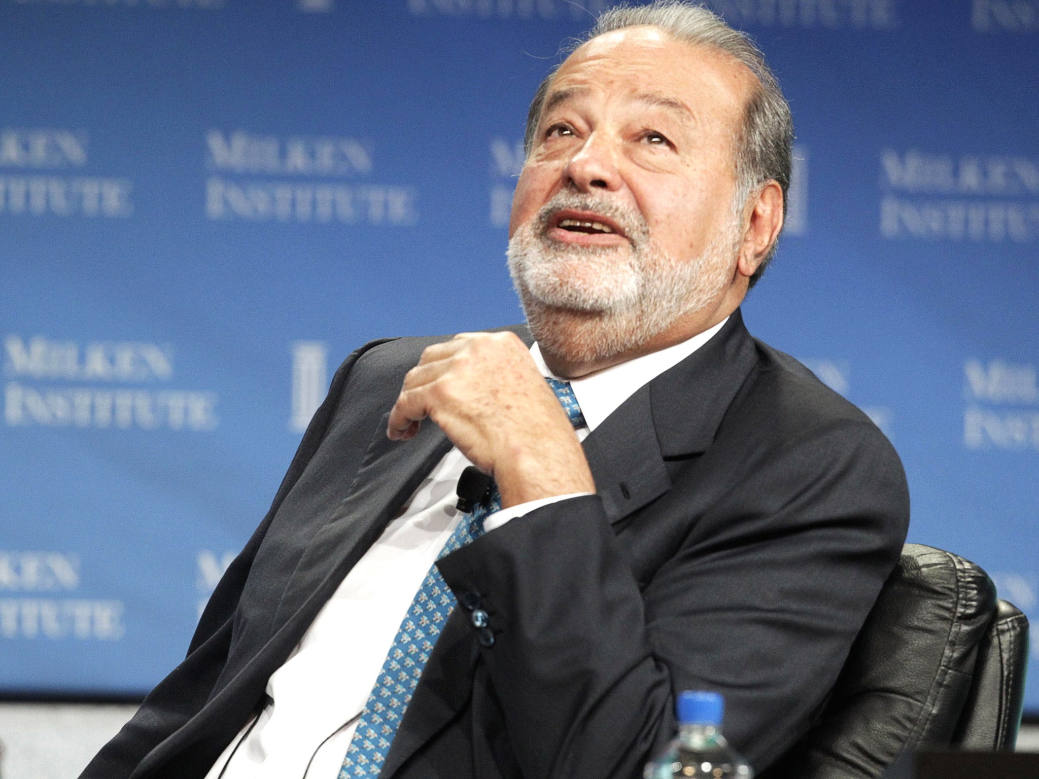 Carlos Slim fell to fifth place