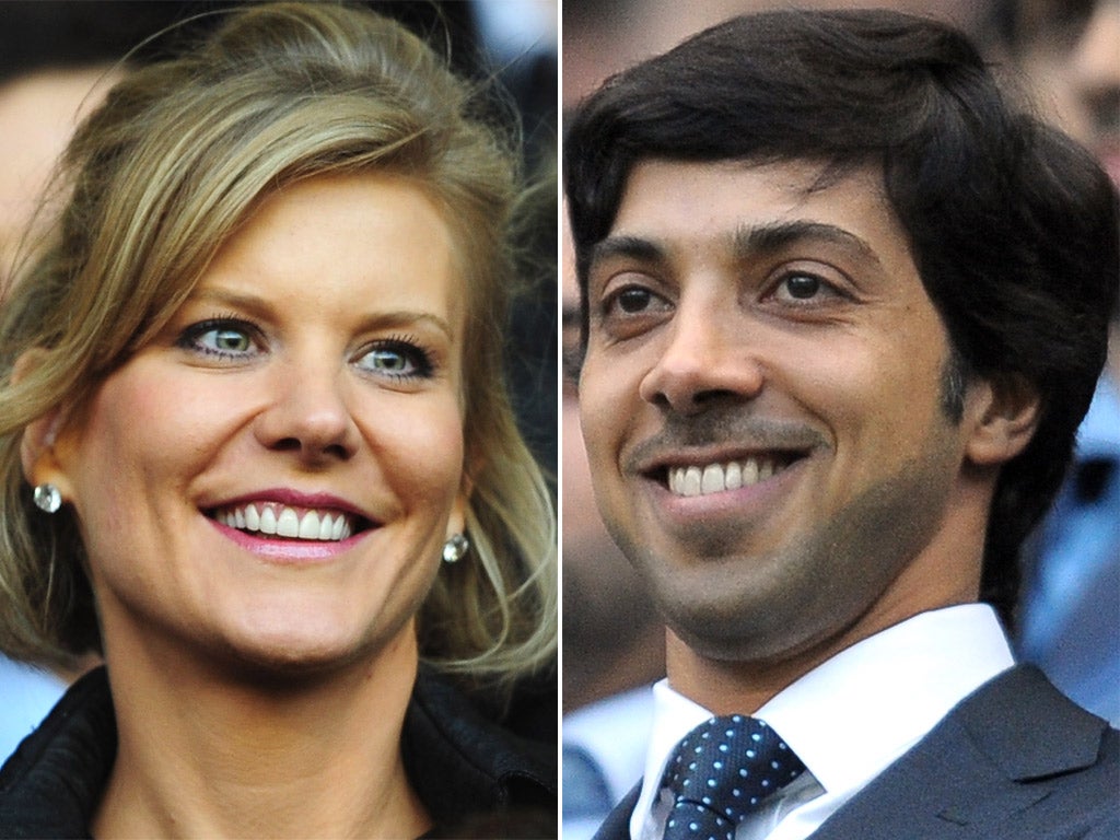 Amanda Staveley advised on Barclays’ £3.5bn deal with Abu Dhabi’s Sheikh Mansour, below, who was paid £110m commission