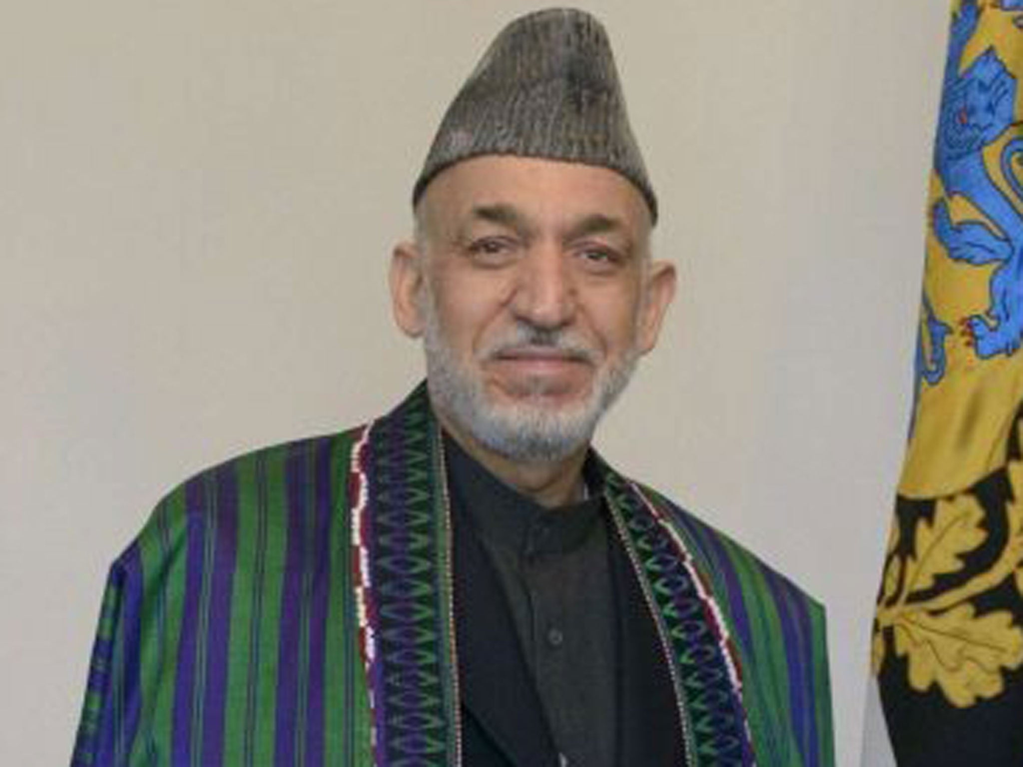 Hamid Karzai has pressed for the closure of the Guantanamo Bay prison