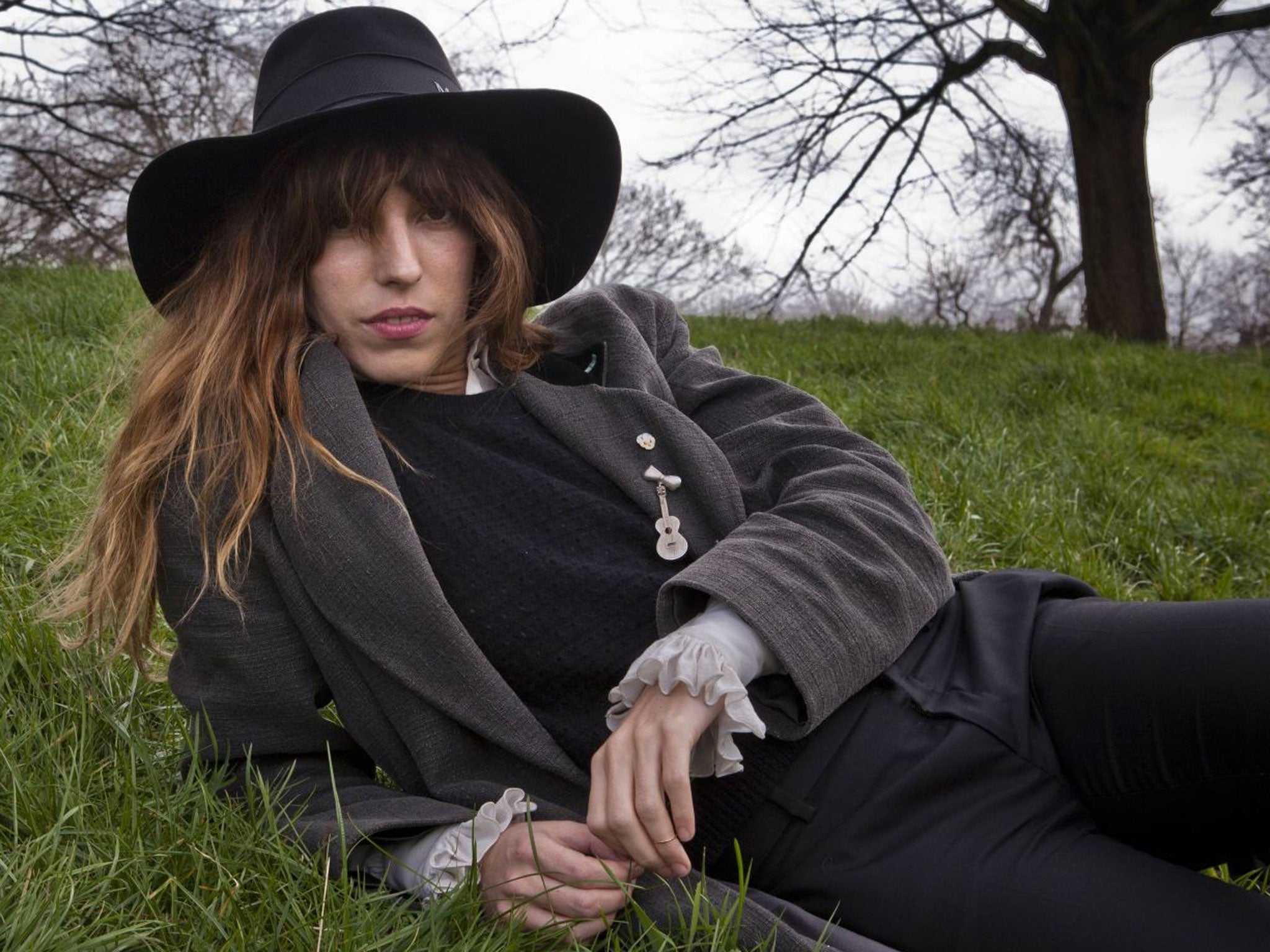 Charlotte Gainsbourg's half-sister Lou Doillon has made an acclaimed debut album