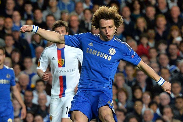 David Luiz hits another impressive goal for Chelsea at Stamford Bridge