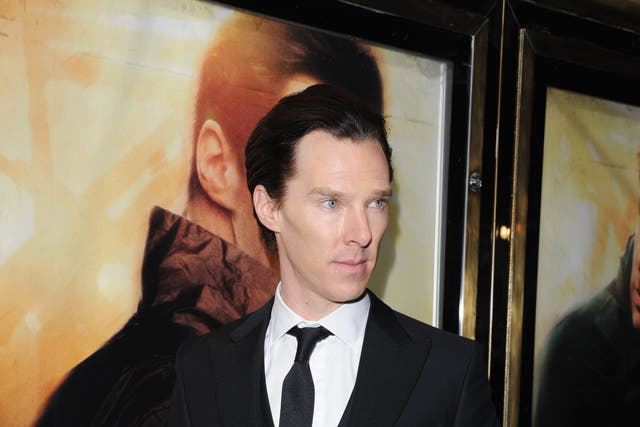Benedict Cumberbatch attends the UK Premiere of 'Star Trek Into Darkness' in London