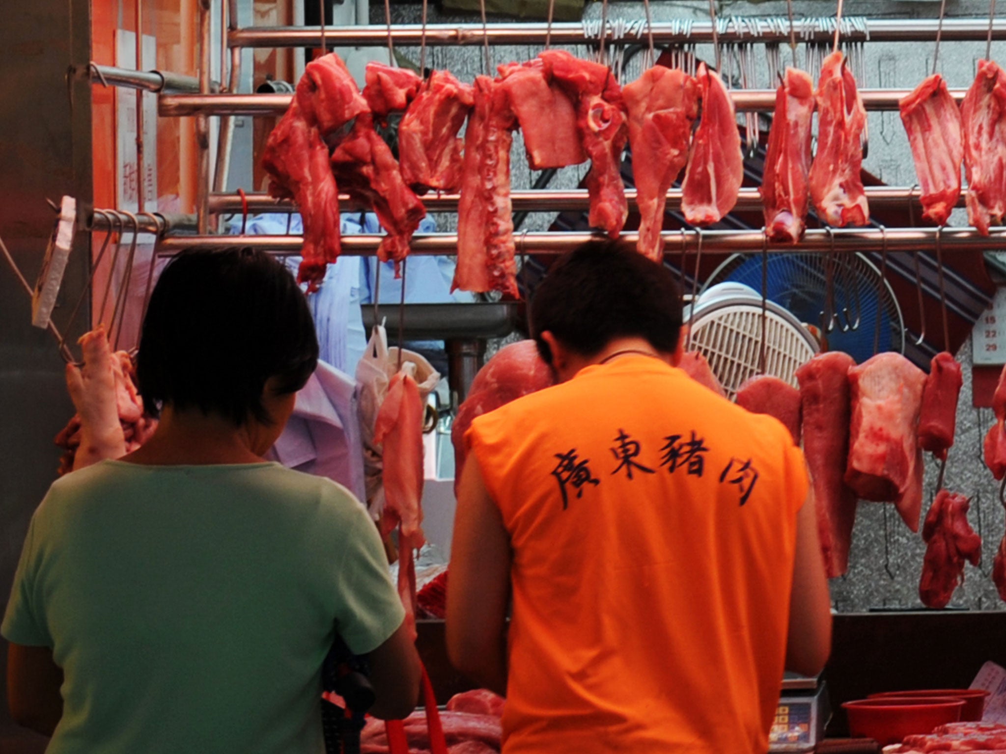 Chinese police have arrested 904 people in an investigation into "meat-related offences"