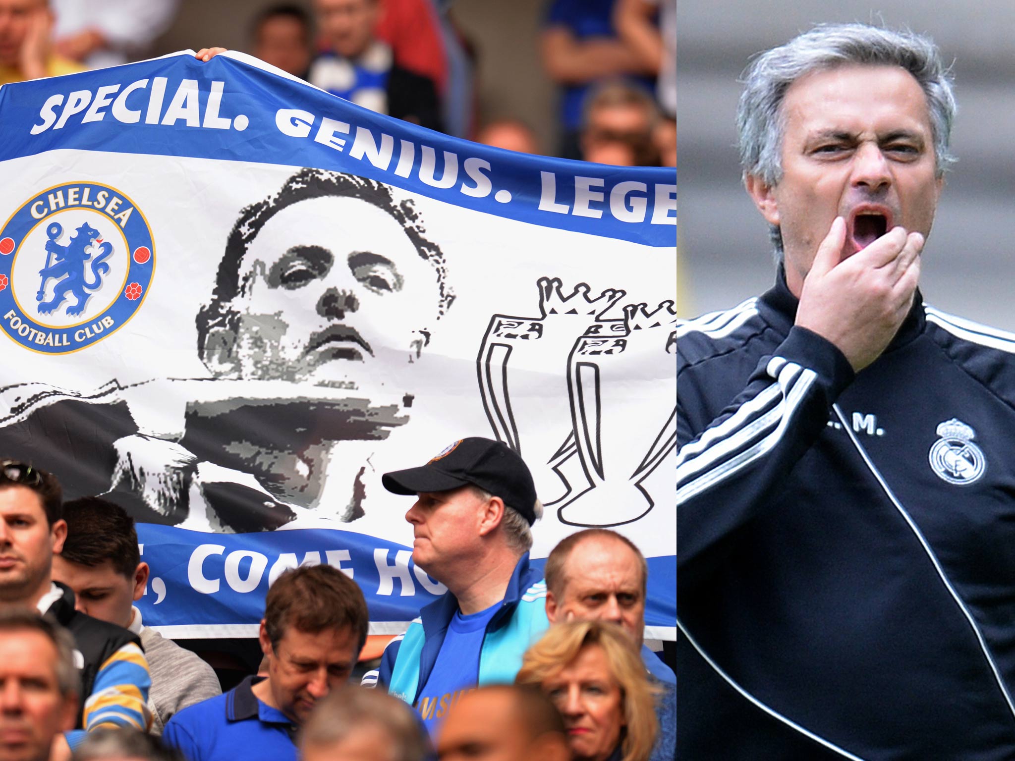 Jose Mourinho won two titles with Chelsea