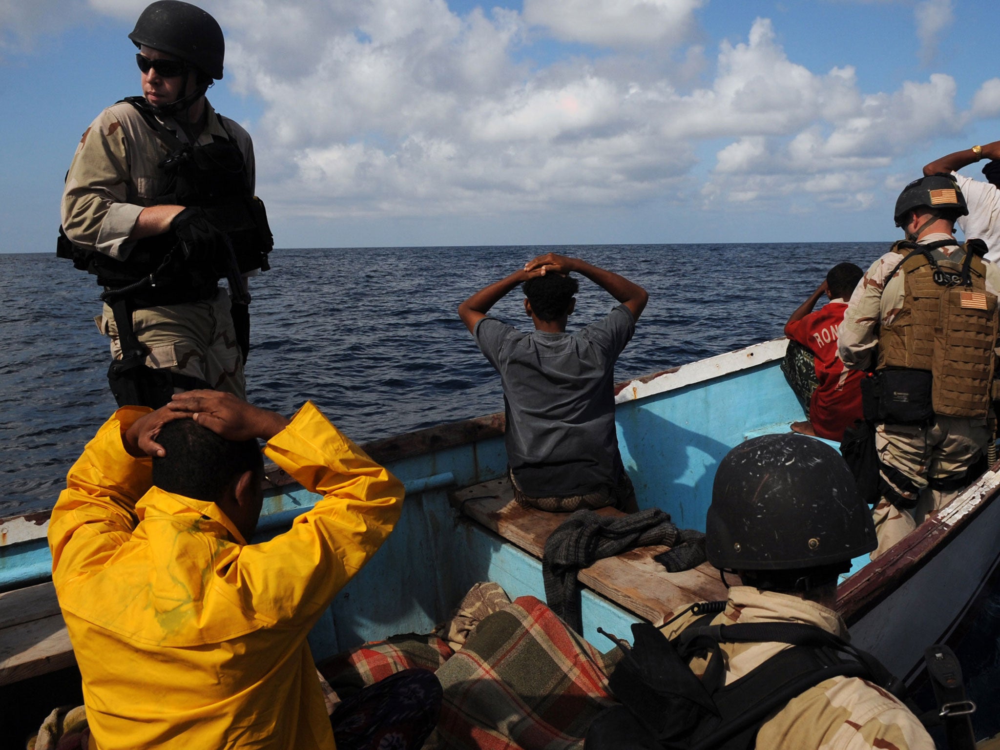 Huge decline in hijackings by Somali pirates | The Independent
 Somali Pirate Hijacking