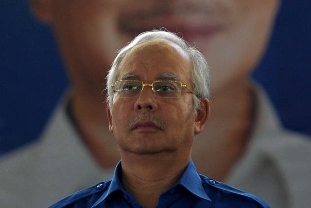 Najib Razak: The Prime Minister is facing allegations of corruption