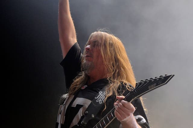 Hanneman: much admired by other heavy metal guitarists