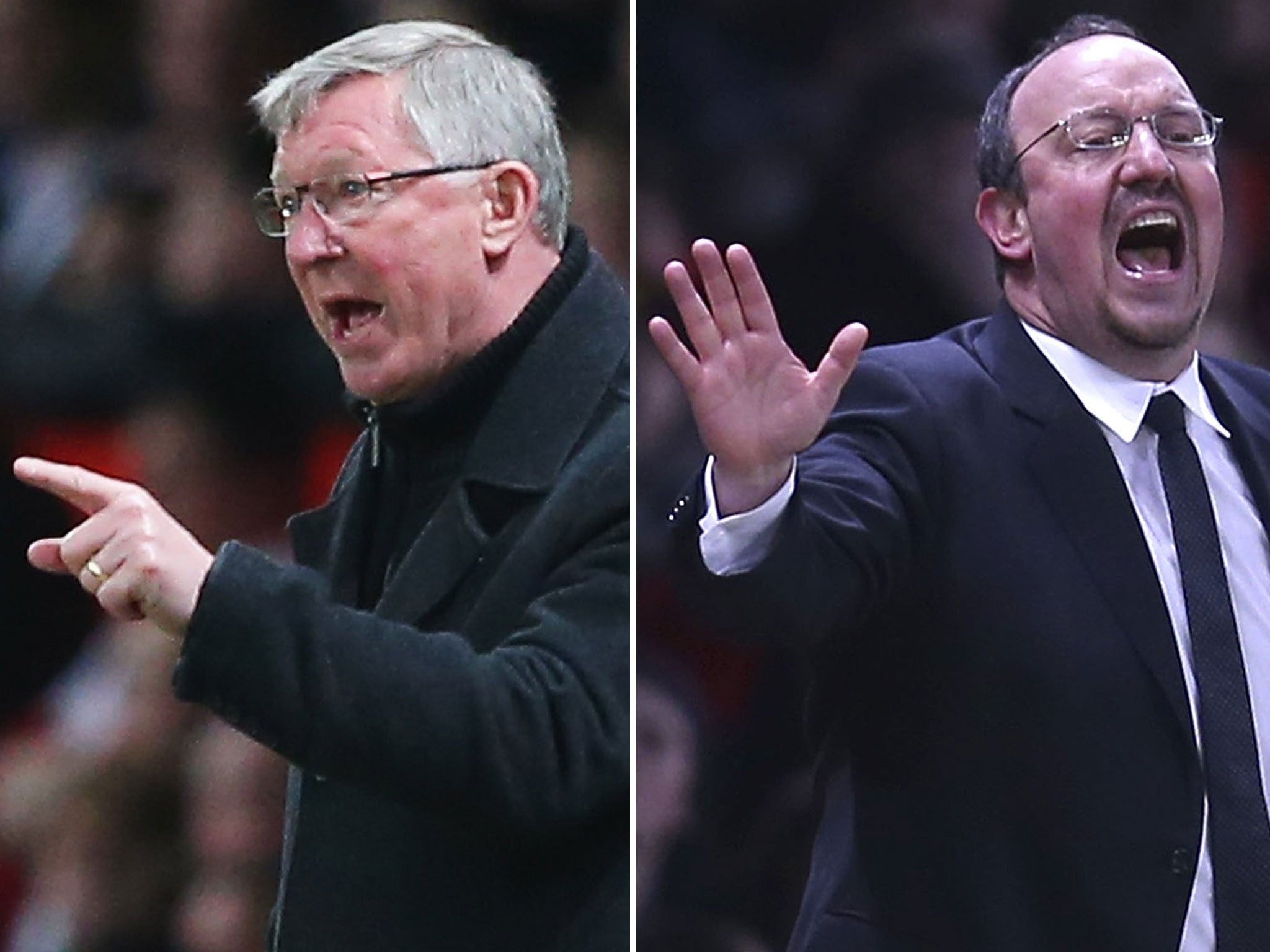 Sir Alex Ferguson and Rafael Benitez have renewed their feud