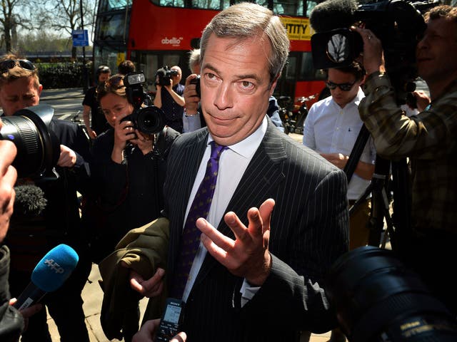 Waving and drowning: Nigel Farage’s local council success will not carry through to the next general election