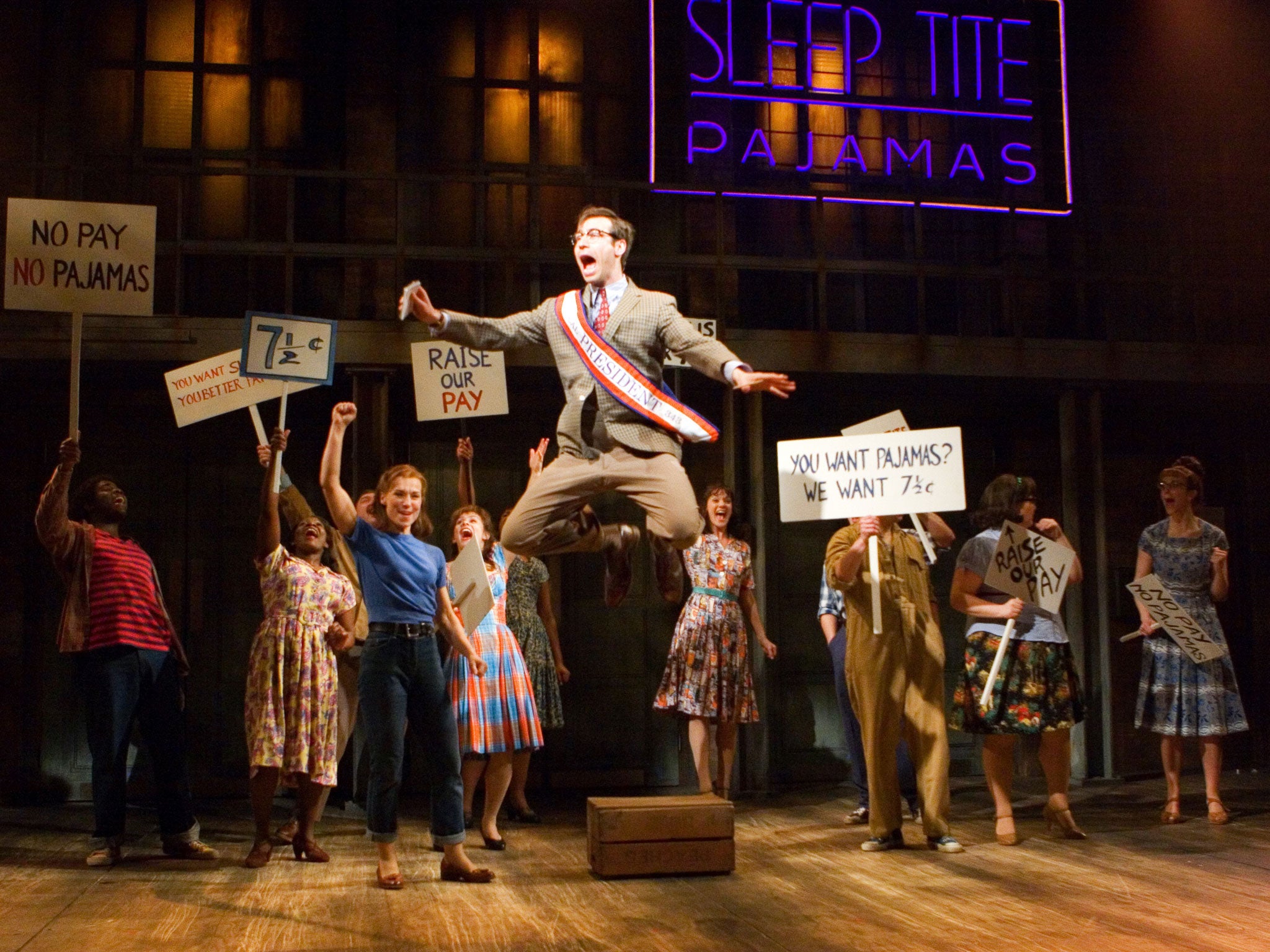 No dispute: The Pajama Game is another hit for Chichester Festival