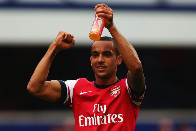 Theo Walcott's goal inside 20 seconds gifted Arsenal the three points