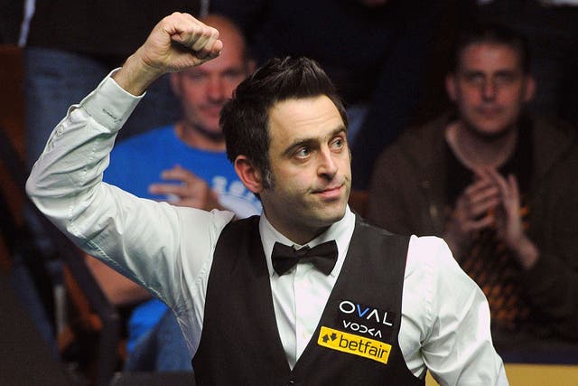 Ronnie O’Sullivan brushed aside the challenge of Judd Trump