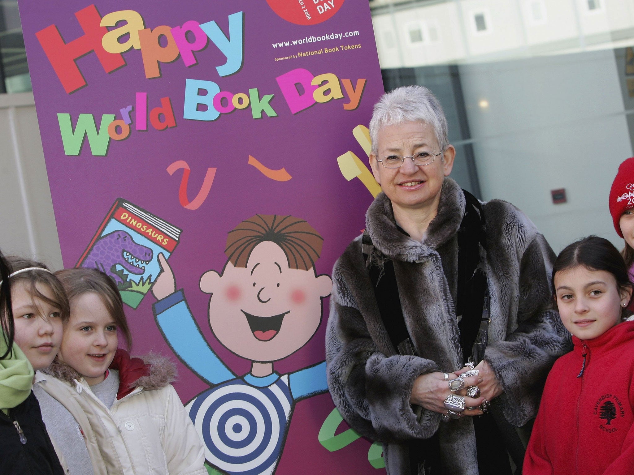 Jacqueline Wilson said most children can not spell her name correctly
