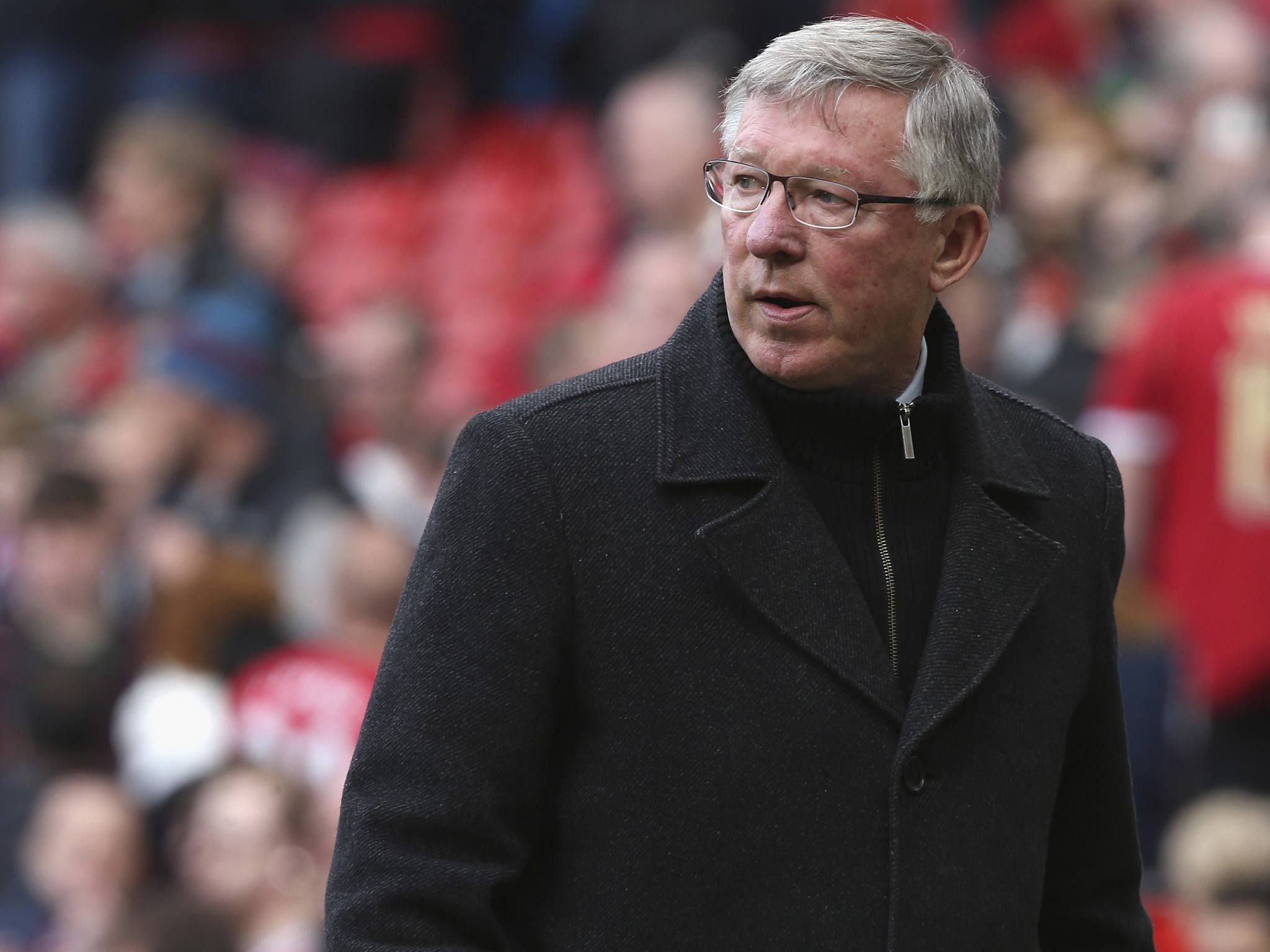 Sir Alex Ferguson was less than happy with his sides performance