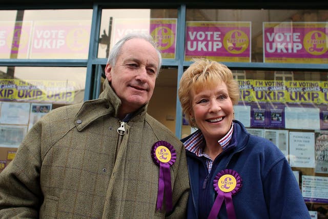 Neil and Christine Hamilton are being lined up to head Ukip’s list of candidates for the June 2014 European elections