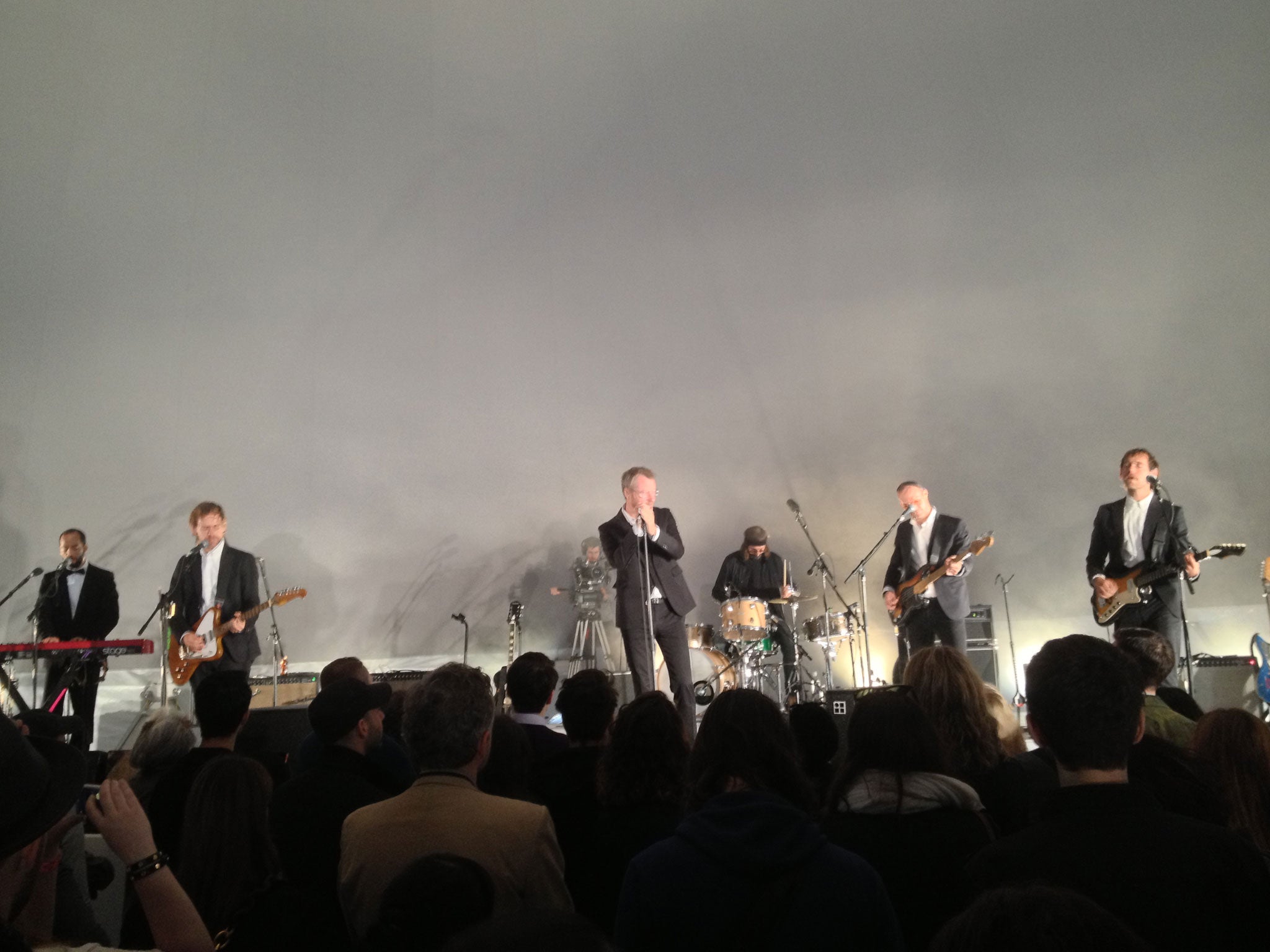 The National performing their hit ‘Sorrow’ at the PS1