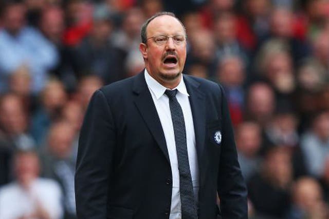 Rafa Benitez, the Chelsea manager, called the win a “massive result” for the club as the edged closer to securing the Champions' League qualification he was tasked with delivering (Alex Livesey/Getty Images) 