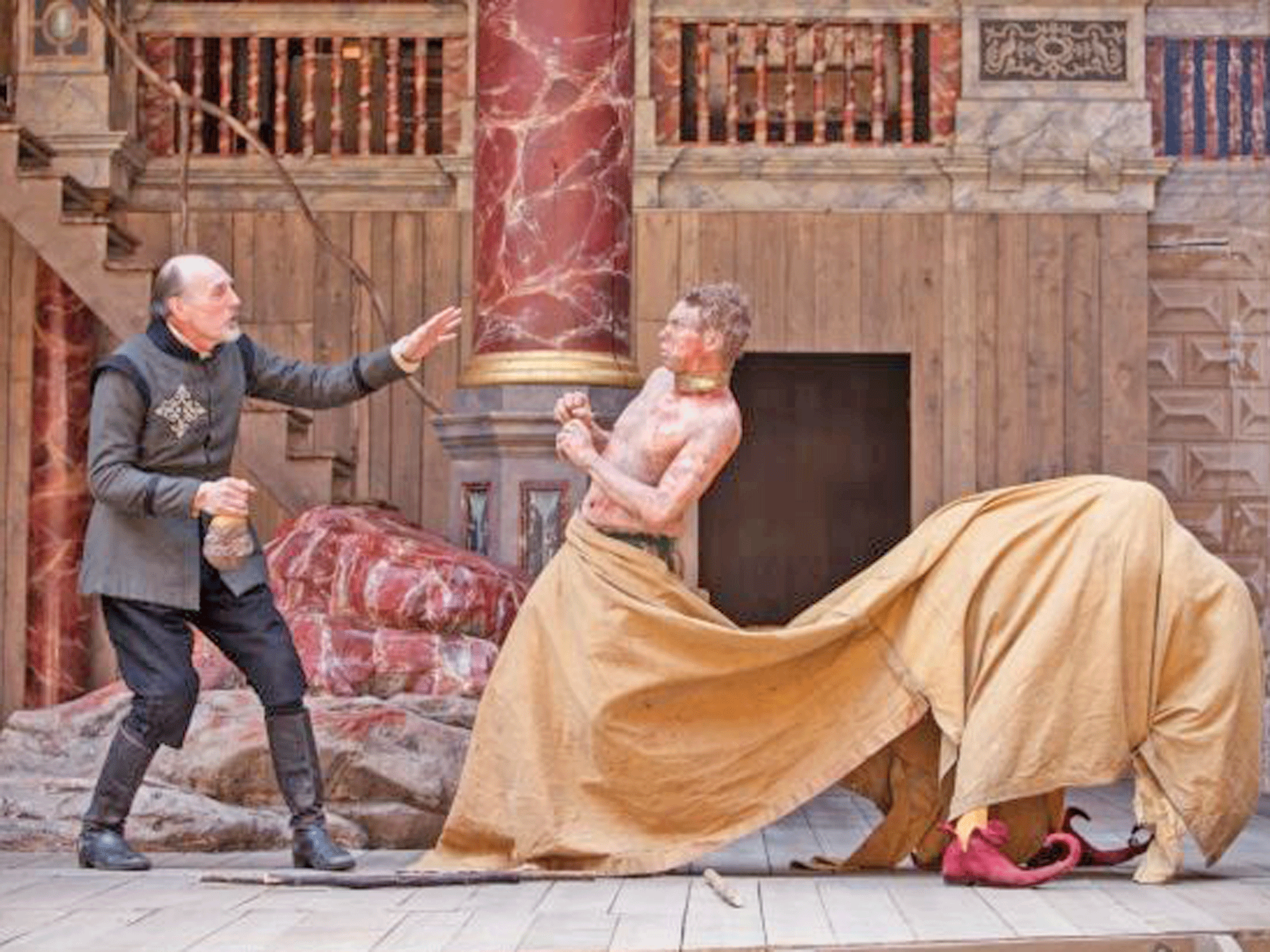 Theatre review The Tempest, Shakespeare’s Globe, London The Independent