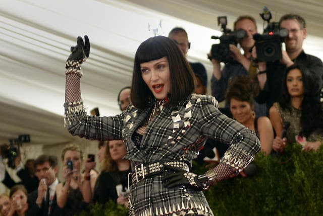 Madonna said she was a fan of Sid Vicious and Nancy Spungen "and that whole era" as she displayed her punk credentials at last night's Met Ball