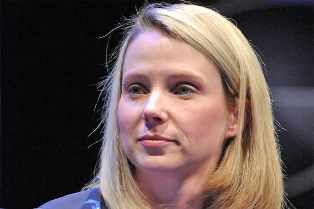 President and CEO of Yahoo!, Marissa Mayer 