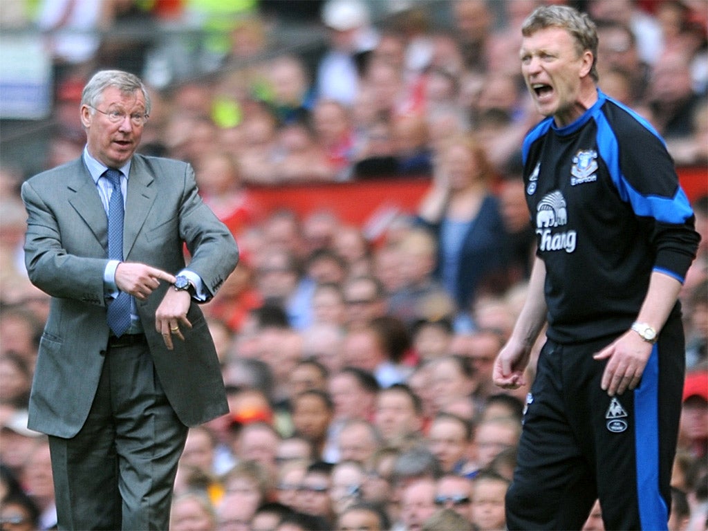 David Moyes (right) is set to be appointed as Manchester United’s manager, after Sir Alex Ferguson (left) gave his approval to the Old Trafford hierarchy