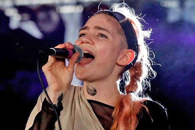 Art Angels, Grimes' fourth album, was released in November