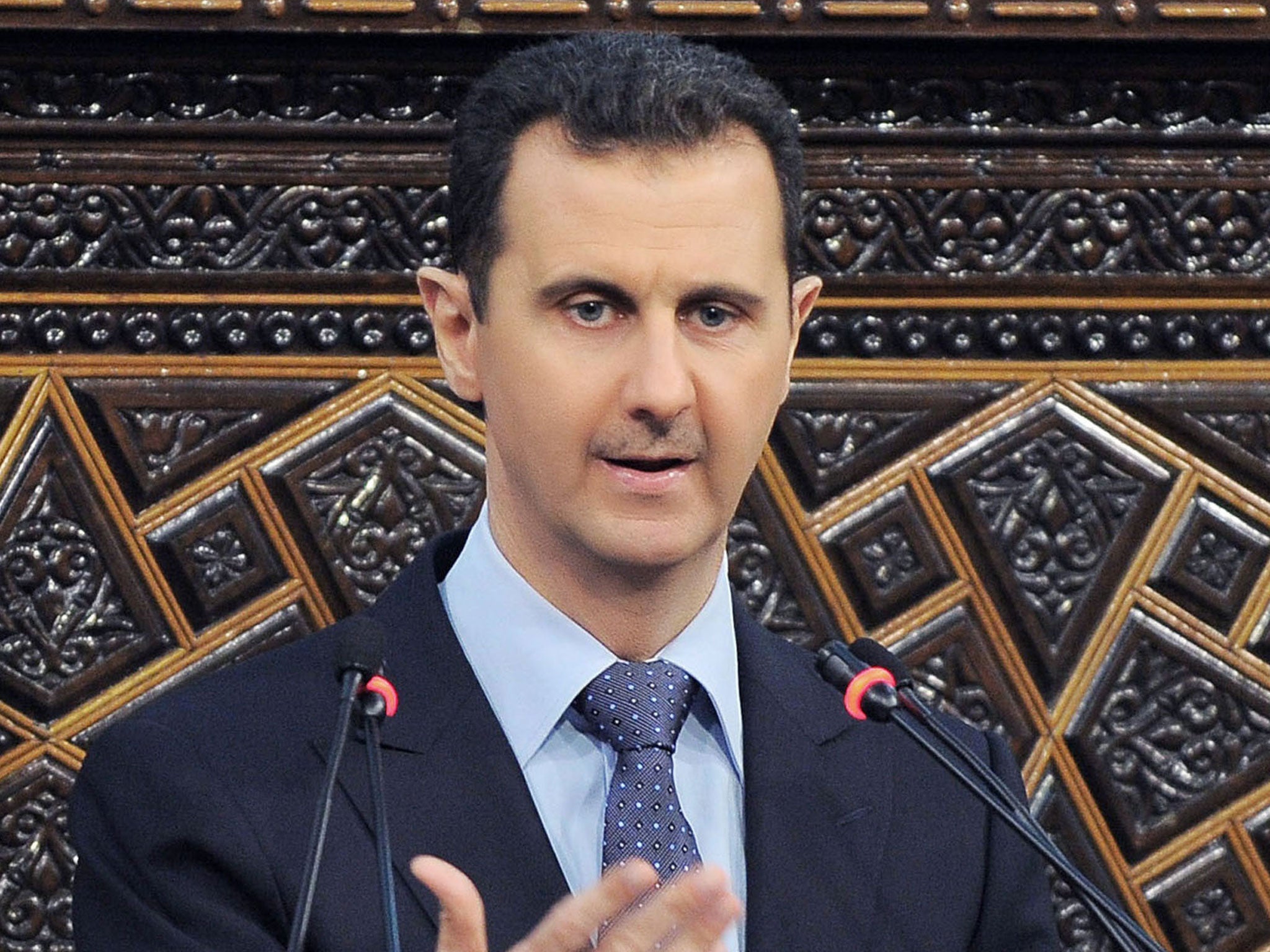 Syria must become a 'resistance nation like Hezbollah' says President Bashar al-Assad